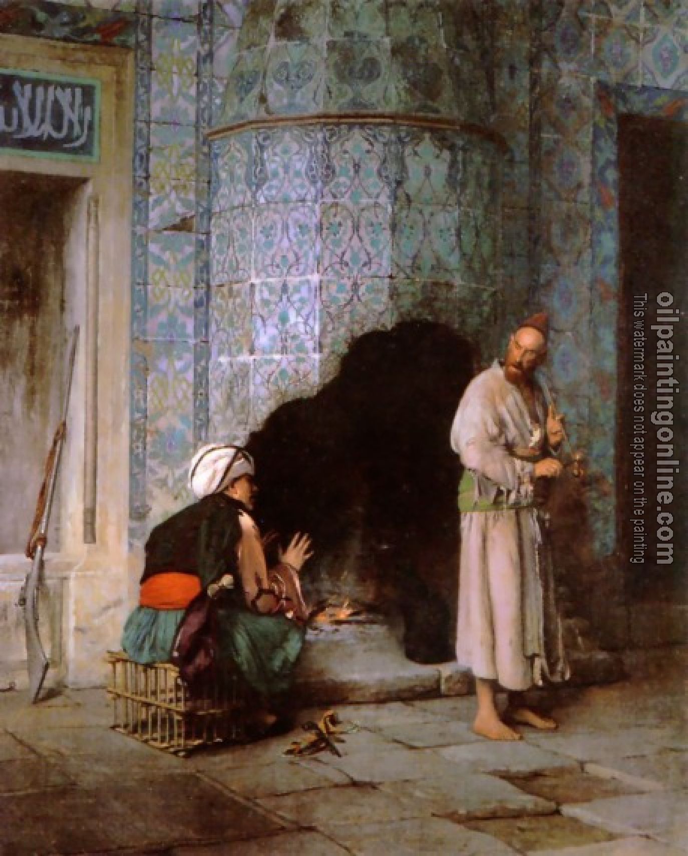 Gerome, Jean-Leon - arab oil painting